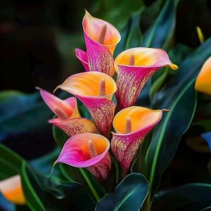 Калла Оникс купить по цене от 450р. в интернет-магазине «Посадика» с доставкой почтой в в Ревдае и по всей России – [изображение №1].